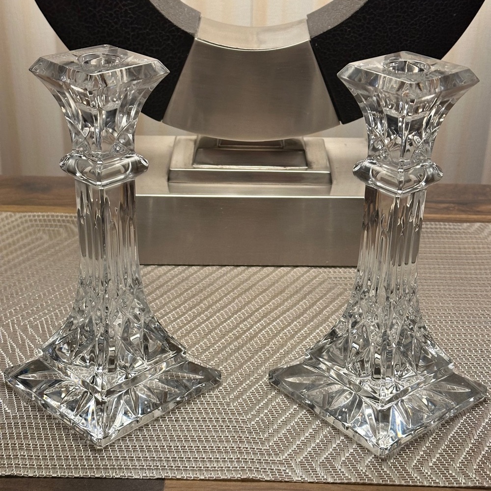 Waterford Lismore Candlestick (2)
